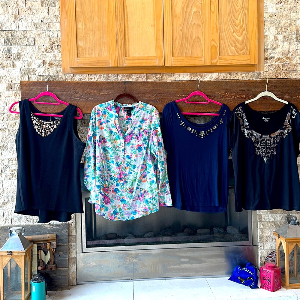 Lane Bryant 14/16 Size Tops Blouses (4)